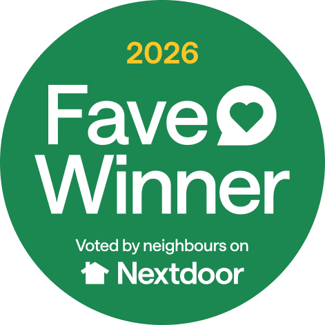 Nextdoor Fave Winner 2026 – voted by neighbours on Nextdoor